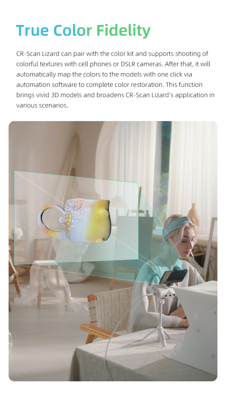 CR-Scan Lizard 3D Scanner - Creality 3D