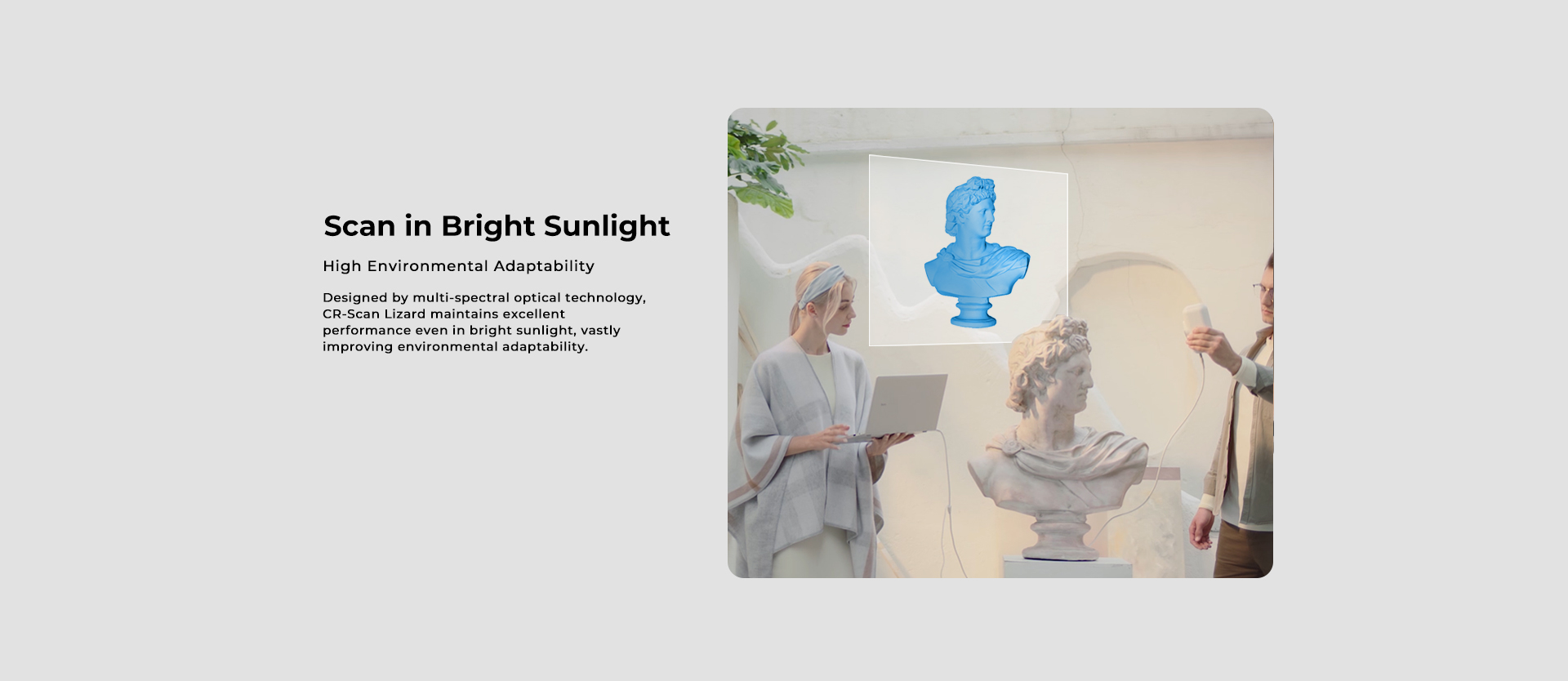 Creality CR Scan Lizard akes 3D scanning easy as recording video