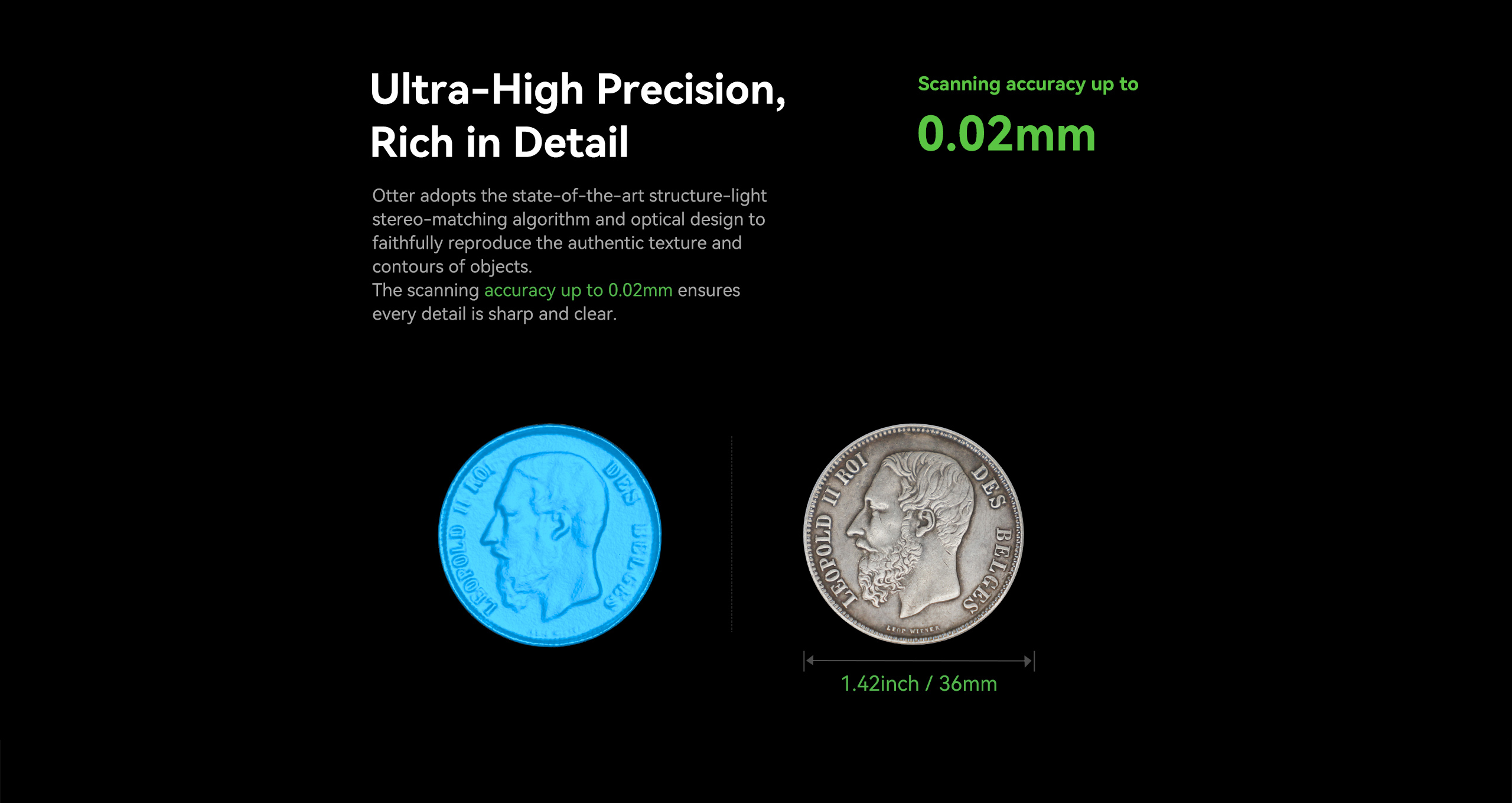 otter scan Ultra-High Precision