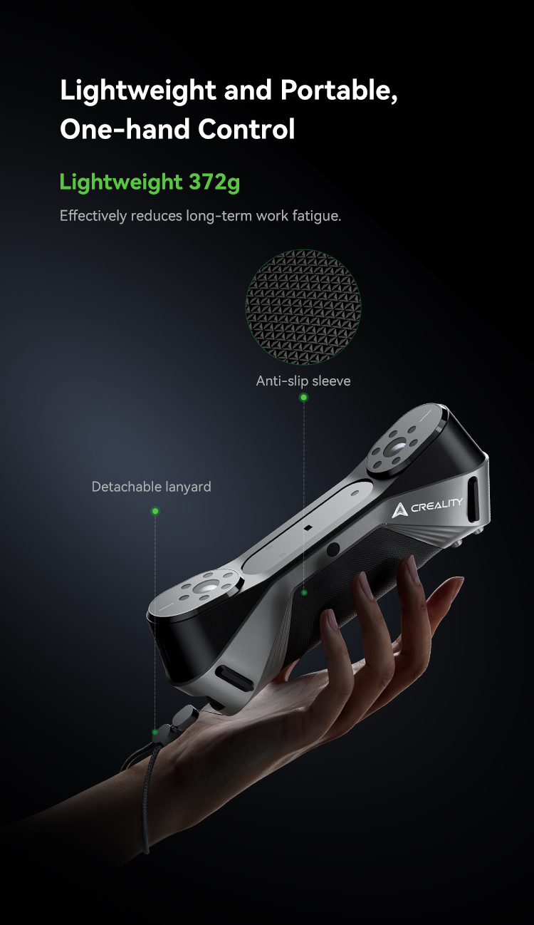 CR-Scan Raptor 3D Scanner | Creality Official