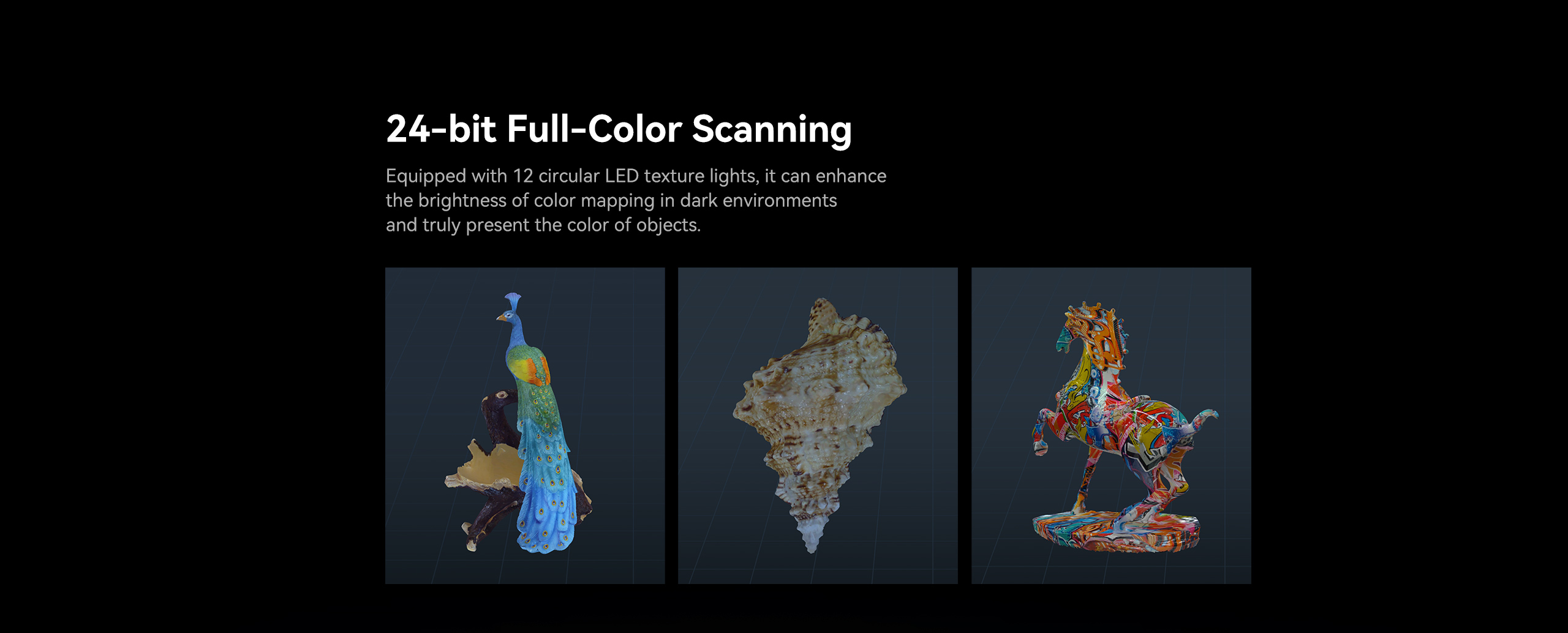 Повнокольорове сканування CR-Scan Raptor