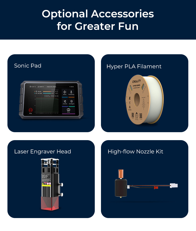 Ender-3 S1 Optional Accessories