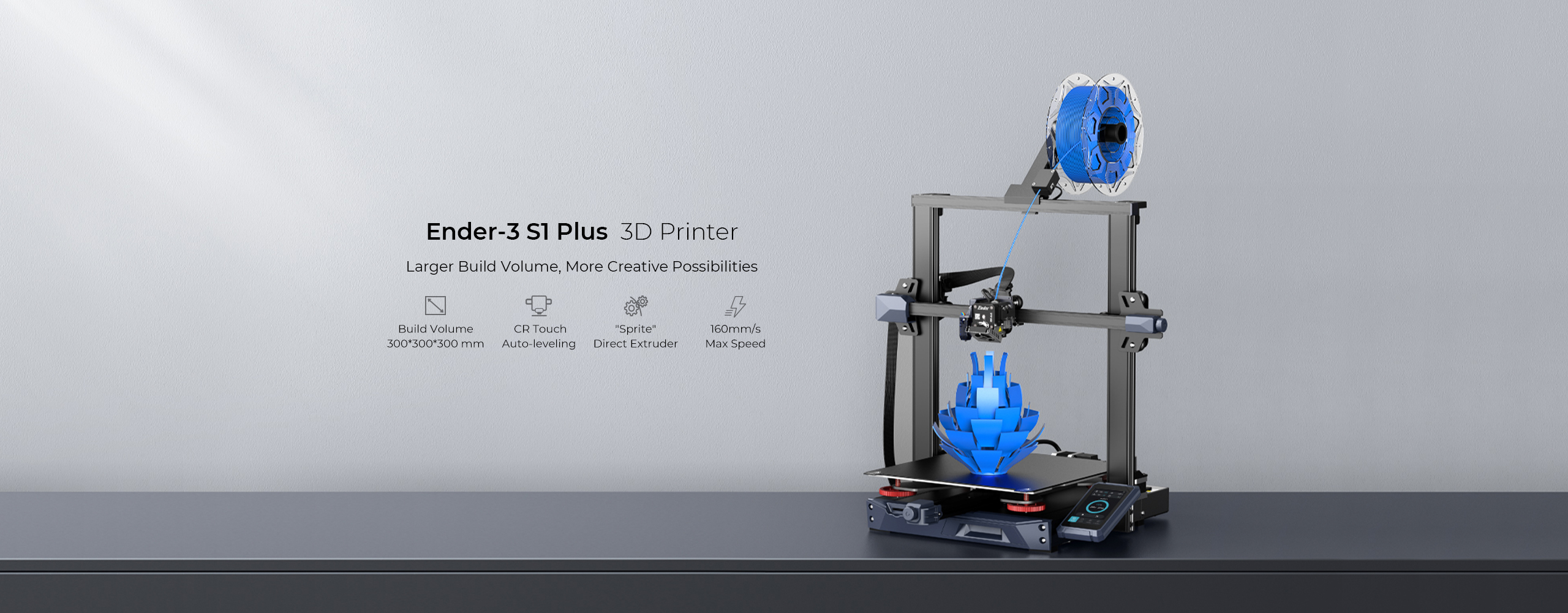 プリンター・複合機 Creality Ender 3 S1 Plus Ender-3 S1 Plus 3D Printer | Creality Official