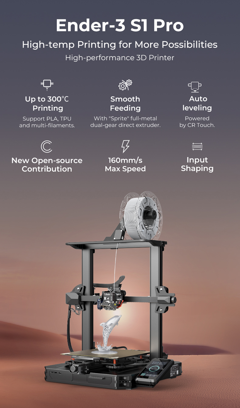 Ender-3 S1 Pro 3D Printer | Creality Official