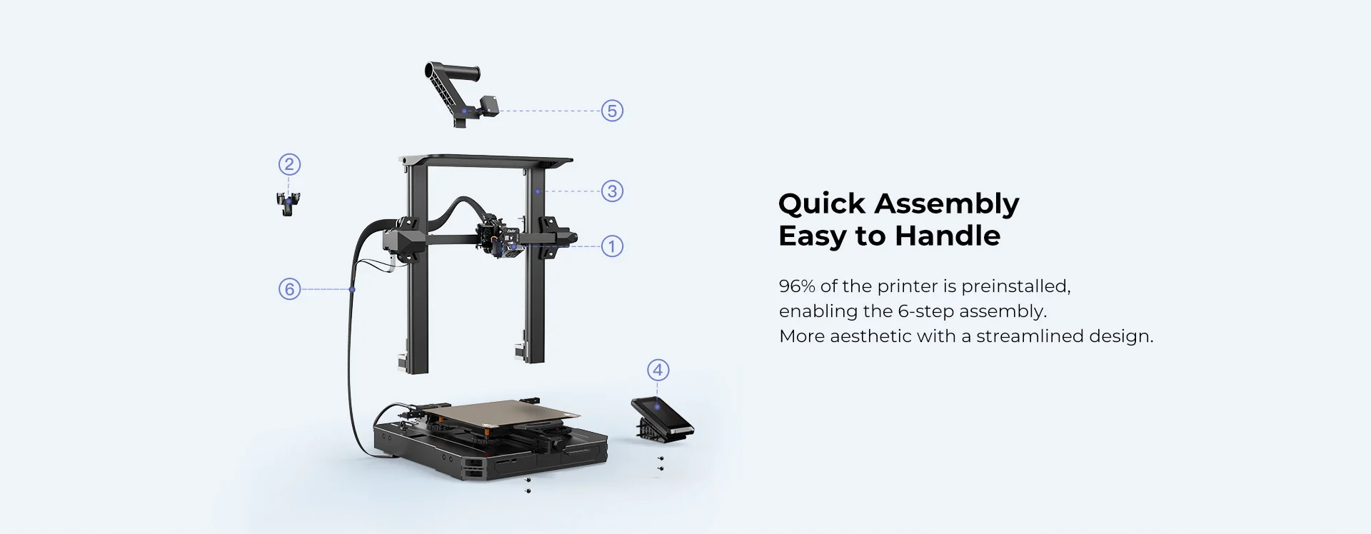 ender 3 s1 pro Quick Assembly