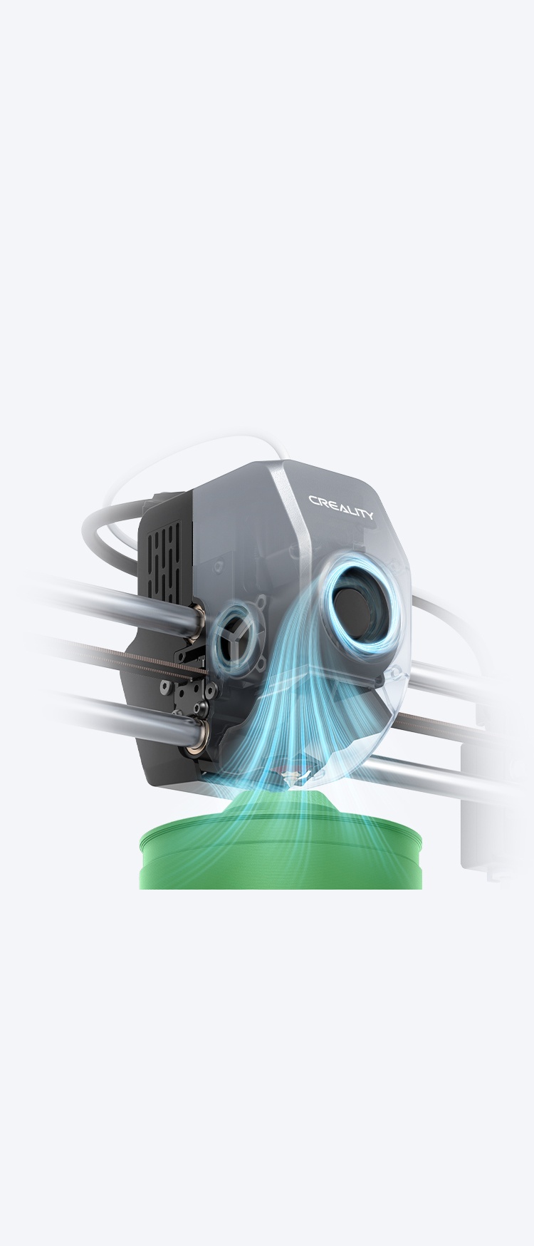Two Fans for Instant Model Cooling