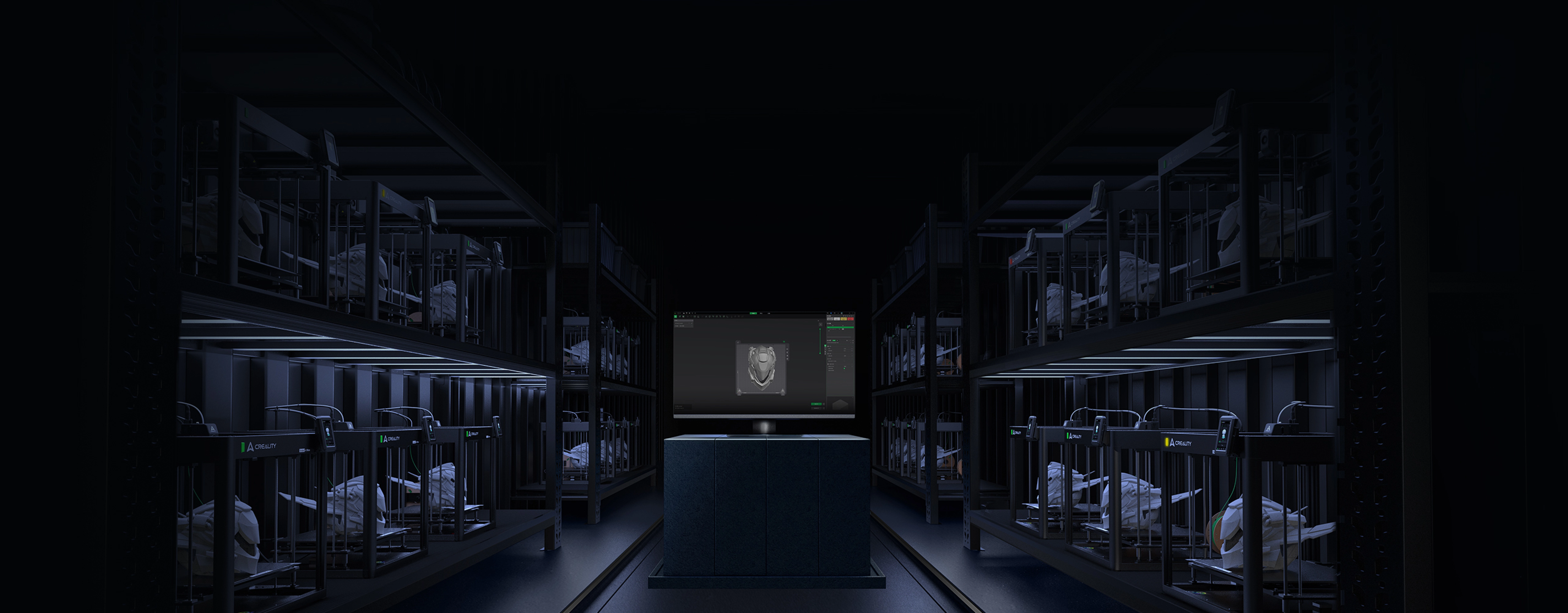 Ender-5 Max çoklu yazıcı yönetimi ve kontrol örneği