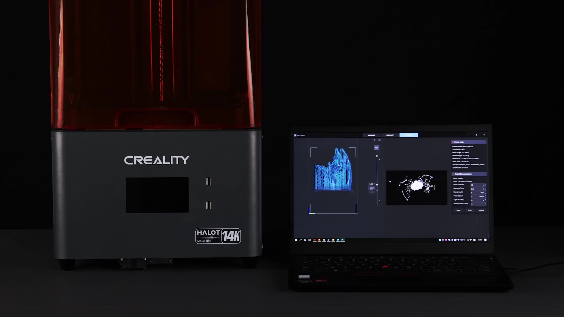 Creality HALOT-MAGE S Resin 3D Printer | Creality Official