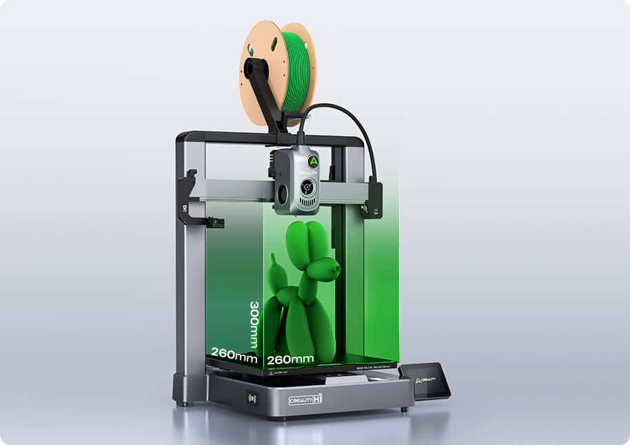 Creality Hi geniş baskı hacmi 260x260x300
