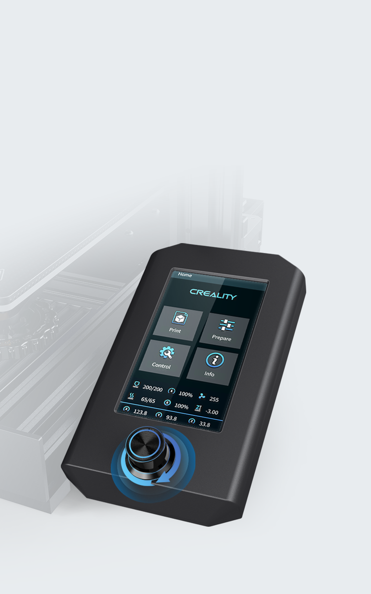 color knob screen