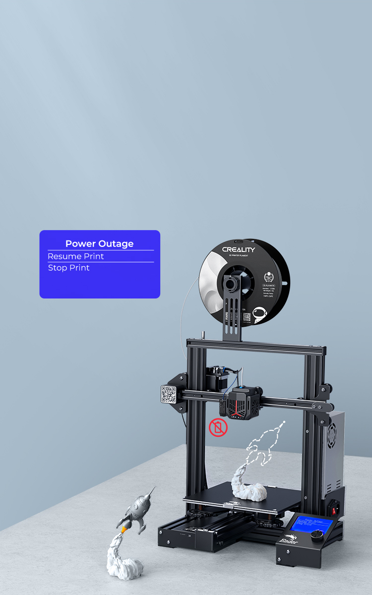 Creality Ender 3 Neo No Fear of Power Outage