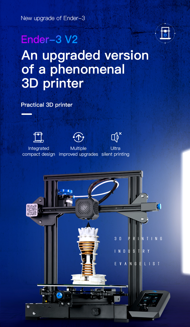 プリンター・複合機 Creality Ender-3 V2 Ender-3 V2 3D Printer | Creality Official