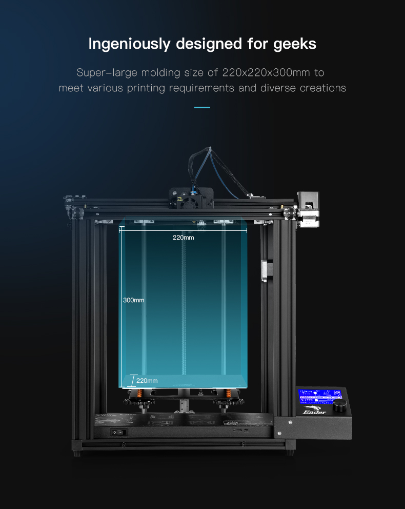 Ender 5 pro removable platform
