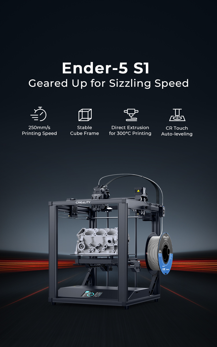 Creality Ender-5 S1 3Dプリンター 夢 アイデア 創造 Creality Ender-5 S1 3Dプリンター 夢 アイデア 創造